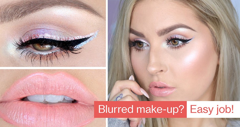 Blurred make-up? Easy job!